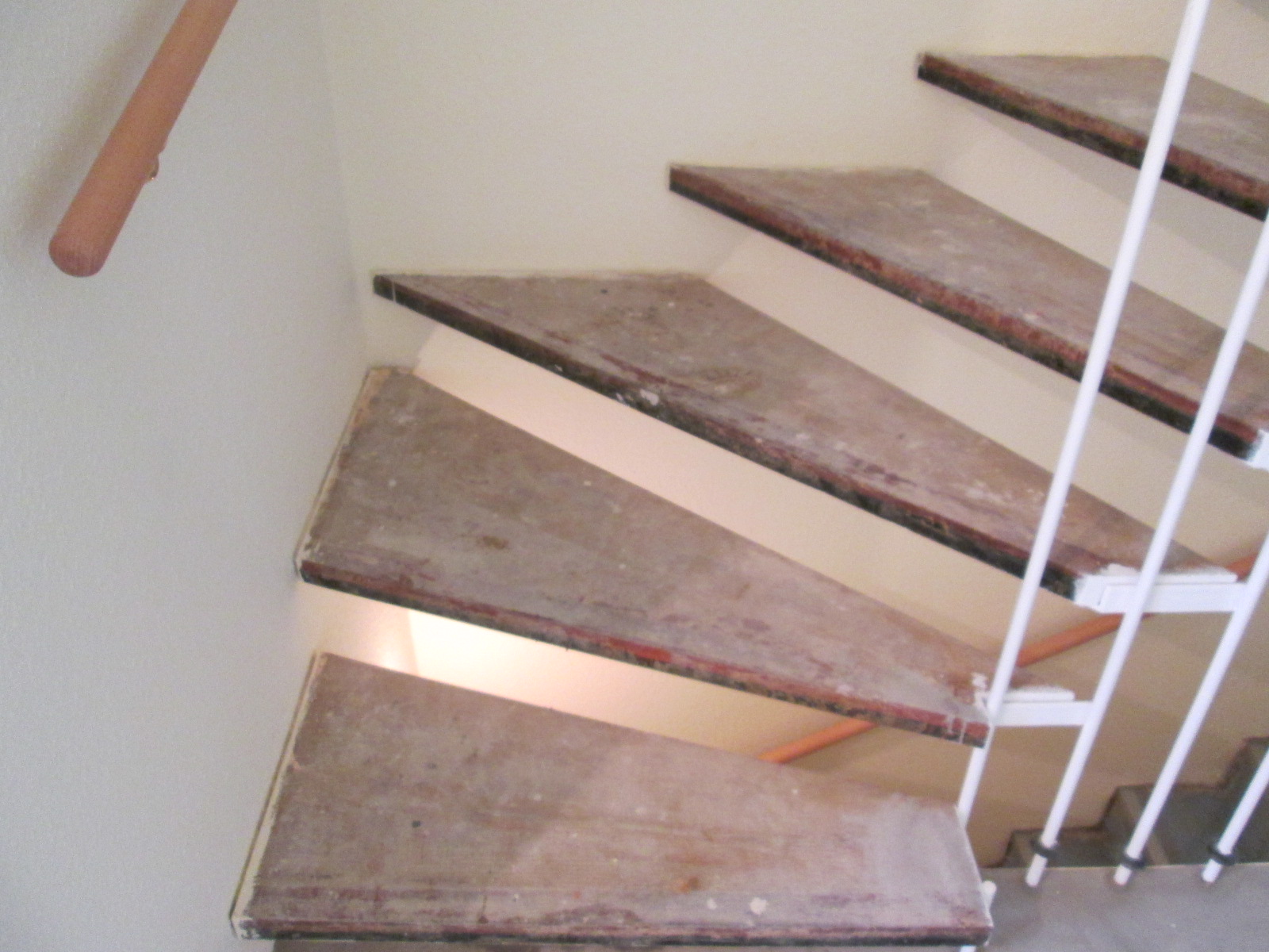 Treppe vorher